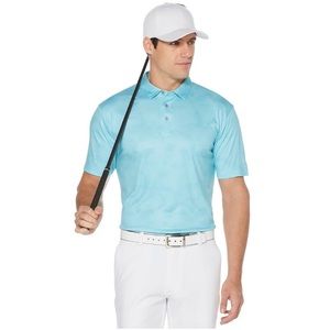 Grand Slam On Course Tropical Print Golf Polo, XL